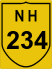 National Highway 234 (NH234) Map