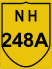 National Highway 248A (NH248A) Map