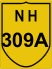 National Highway 309A (NH309A) Map