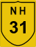 National Highway 31 (NH31) Map
