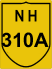 National Highway 310A (NH310A) Map