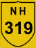National Highway 319 (NH319) Map