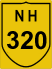 National Highway 320 (NH320) Map