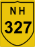 National Highway 327 (NH327) Map
