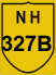 National Highway 327B (NH327B) Map