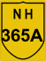 National Highway 365A (NH365A) Map
