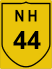 National Highway 44 (NH44) Map