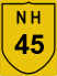 National Highway 45 (NH45) Map