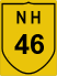 National Highway 46 (NH46) Map
