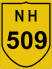 National Highway 509 (NH509) Map