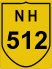 National Highway 512 (NH512) Map