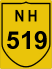 National Highway 519 (NH519) Map