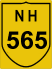 National Highway 565 (NH565) Map