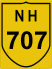 National Highway 707 (NH707) Map