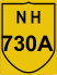 National Highway 730A (NH730A) Map