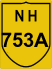 National Highway 753A (NH753A) Map