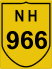 National Highway 966 (NH966) Map
